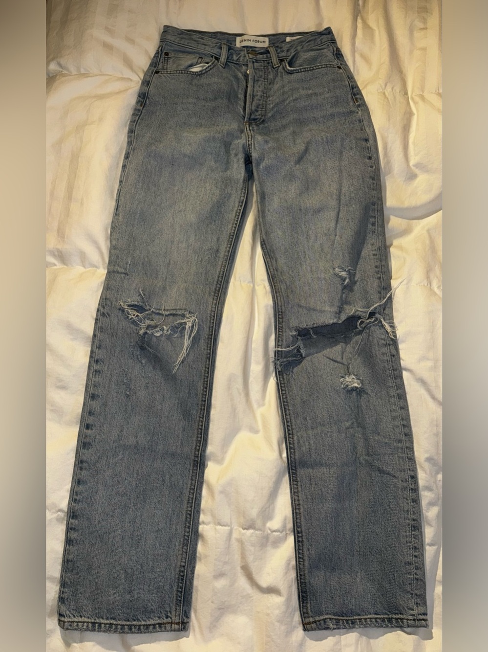Denim Forum The John High Rise Loose Jeans 25x32
